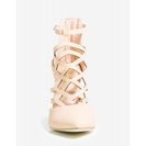 Incaltaminte Femei CheapChic Take It Up A Notch Pump Nude