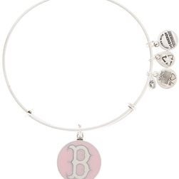 Alex and Ani Boston Red Sox Expandable Charm Bangle RUSSIAN SILVER