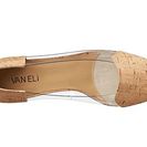 Incaltaminte Femei Vaneli Farren Clear VinylNatural Cork