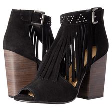Chinese Laundry Boho Fringe Bootie Black