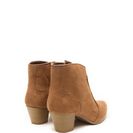 Incaltaminte Femei CheapChic Yeehaw Pointy Faux Suede Booties Camel
