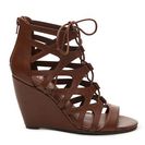 Incaltaminte Femei MIA Dolma Wedge Sandal Cognac
