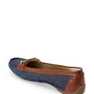 Incaltaminte Femei Anne Klein Denim Brown Norris Moc Toe Loafers Denim Brown