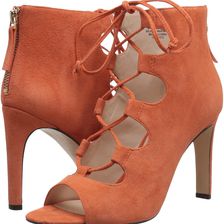 Nine West Unfrgetabl Orange Suede