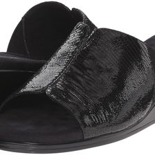 Walking Cradles Nestle Black Patent Lizard