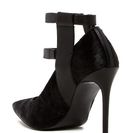 Incaltaminte Femei Kenneth Cole New York Wren Genuine Calf Hair Ankle Strap Pump BLACK