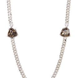 Bijuterii Femei Givenchy Crystal Chainlink Necklace SILVER