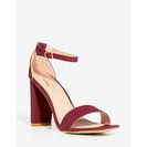 Incaltaminte Femei CheapChic Wild On The Streets Heel Cranberry