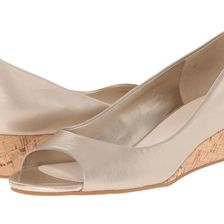 Cole Haan Elsie Open Toe Wedge II Soft Gold Metallic