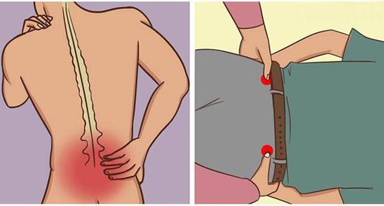 Apasa aceste doua puncte de sub solduri si scapa de durerea de spate, de picioare si de sciatica!