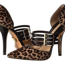 Incaltaminte Femei Michael Kors Annalee Fawn Leopard 18K Leopard Hair CalfSmooth Calf