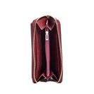 Accesorii Femei GUESS Christa Padlock Zip-Around Wallet wine