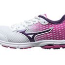 Incaltaminte Femei Mizuno Wave Rider 18 (Little KidBig Kid) WhiteShadow PurpleFuchsia Purple