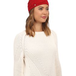 UGG Isla Lurex Cable Headband Scarlett Multi