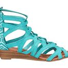 Incaltaminte Femei Minnetonka Merida II Turquoise SuedeTurquoise Mesa Fabric