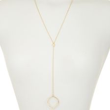 Vince Camuto Delicate Long Y-Necklace GOLD