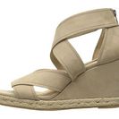 Incaltaminte Femei Frye Roberta Strap Wedge Cement Soft Nubuck
