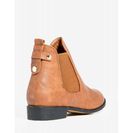 Incaltaminte Femei CheapChic Hang On Tight Bootie Cognac