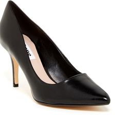 Dune London Alina Pump BLACK LEATHER
