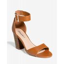 Incaltaminte Femei CheapChic Pensee-31 Twist Of Fate Heel Cognac
