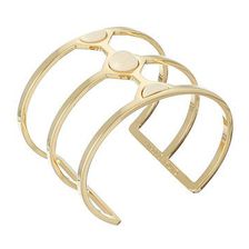 Bijuterii Femei Vince Camuto Milky Resin Cut Out Cuff Bracelet GoldIvory