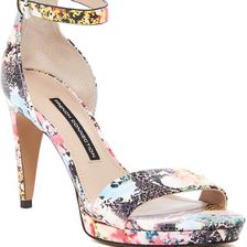 French Connection Nata Floral Heel MULTI COLOR