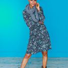 Rochie cu mâneci lungi 