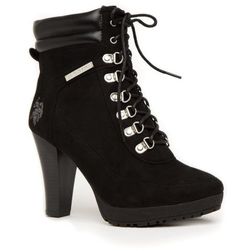 Incaltaminte Femei US Polo Assn Tiffani LACE UP BOOTIE Black