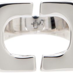 Diane von Furstenberg Geometric Ring - Size 7 SILIVER
