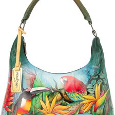 Anuschka Handbags Medium Hobo Tropical Bliss