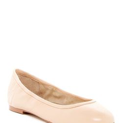 Incaltaminte Femei Sam Edelman Fritz Leather Ballet Flat NUDE