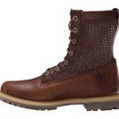 Incaltaminte Femei Timberland Timberland Authentics Open Weave 6quot Boot Medium Brown with Brown Weave