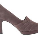 Incaltaminte Femei Clarks Narine Flora Taupe Suede