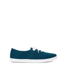 Incaltaminte Femei Forever21 Low-Top Canvas Sneakers Teal