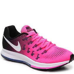 Incaltaminte Femei Nike Air Zoom Pegasus 33 Lightweight Running Shoe - Womens PinkBlack