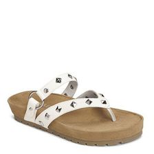 Incaltaminte Femei Aerosoles Aersoles Homecoming Flat Sandal White