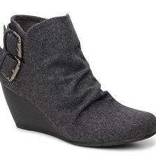 Incaltaminte Femei Blowfish Bug Wedge Bootie Grey Flannel