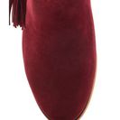 Incaltaminte Femei CheapChic Timeless Trend Zippered Tassel Booties Wine