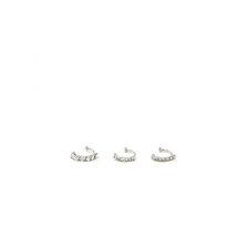 Bijuterii Femei Forever21 Rhinestone Ear Cuff Set Silverclear
