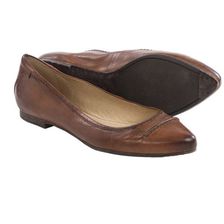 Incaltaminte Femei Frye Olive Seam Ballet Flats - Leather BROWN (02)