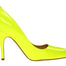 Incaltaminte Femei Kate Spade New York Licorice Yellow Flouro Patent
