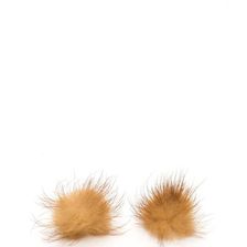 Bijuterii Femei CheapChic Faux Fur A Change Earrings Beige