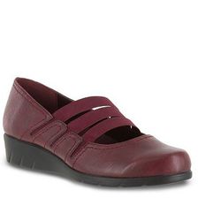 Incaltaminte Femei Easy Street Birdie Slip-On Burgundy Faux Leather