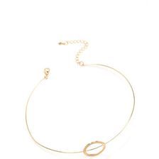 Bijuterii Femei CheapChic In The Circle Wire Choker Gold