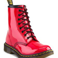 Incaltaminte Femei Dr Martens 1460 Patent Lace-Up Boot RED PAT L