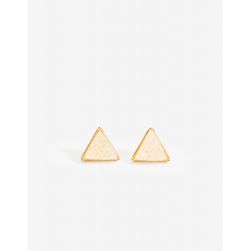 Bijuterii Femei CheapChic Druzzy Triangle Stud Earring NoveltyHolographic