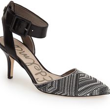 Sam Edelman Okala Pump BLACK- WHITE