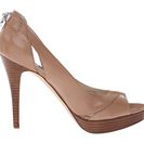 Incaltaminte Femei Michael Kors Hamilton Open Toe Dark Khaki Smooth Calf