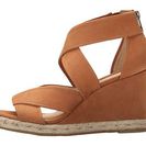 Incaltaminte Femei Frye Roberta Strap Wedge Nutmeg Soft Nubuck