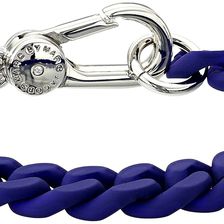 Marc by Marc Jacobs Key Items Rubber Chain Bracelet Mineral Blue